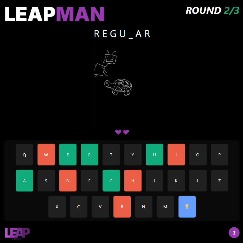 Can you defeat a rogue AI in HANGMAN?