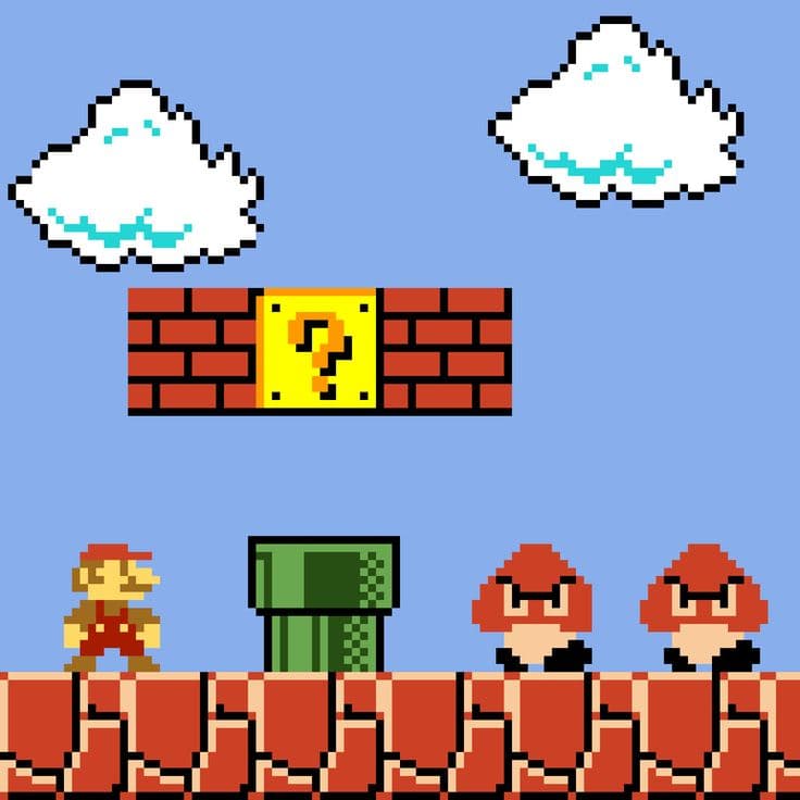We taught Mario to play Mario